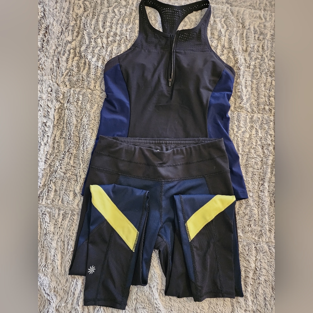 Athleta Top And Bottom Set